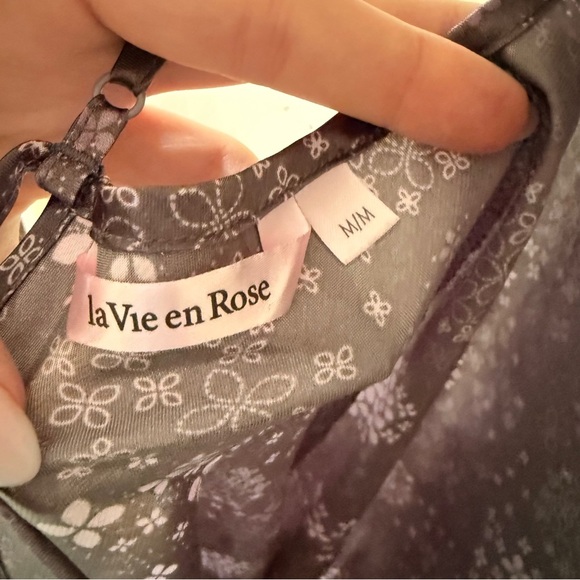 La Vie en Rose Satin Slip Dress - Picture 8 of 8